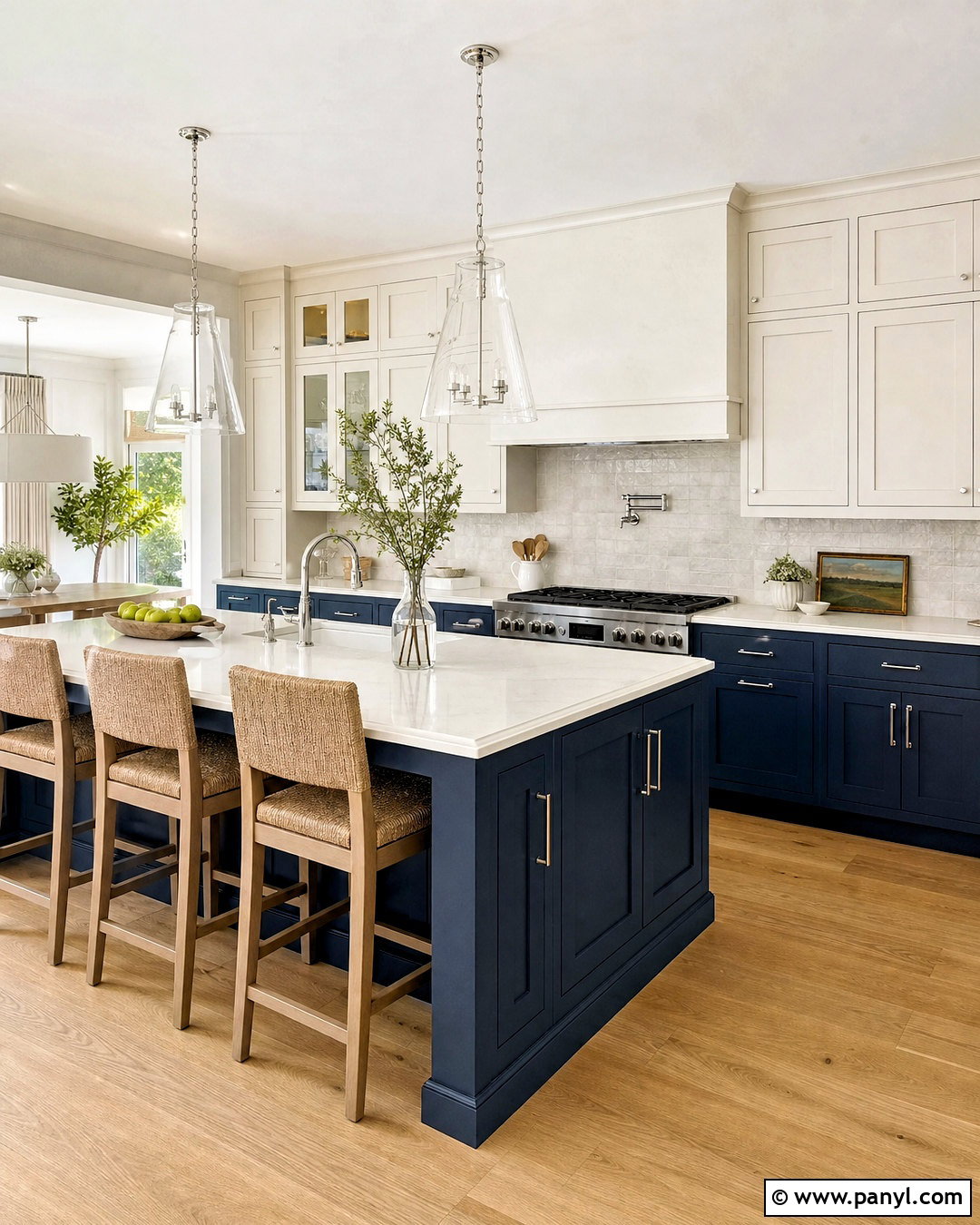 Navy Blue Kitchen Color Scheme - 20 kitchen room colour ideas