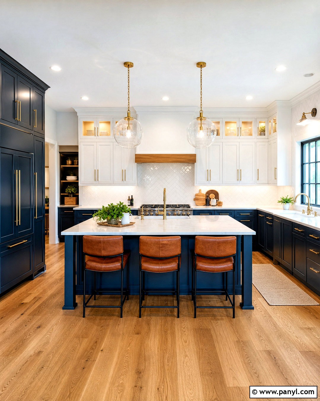 Navy Blue Kitchen Paint Color - 20 kitchen paint colors