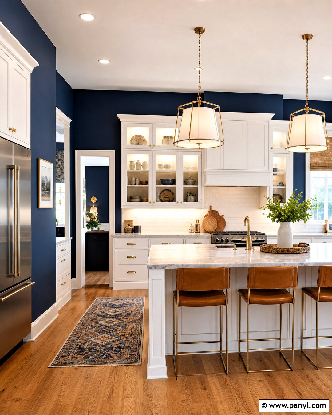Navy Blue Kitchen Walls - 20 kitchen wall paint colors