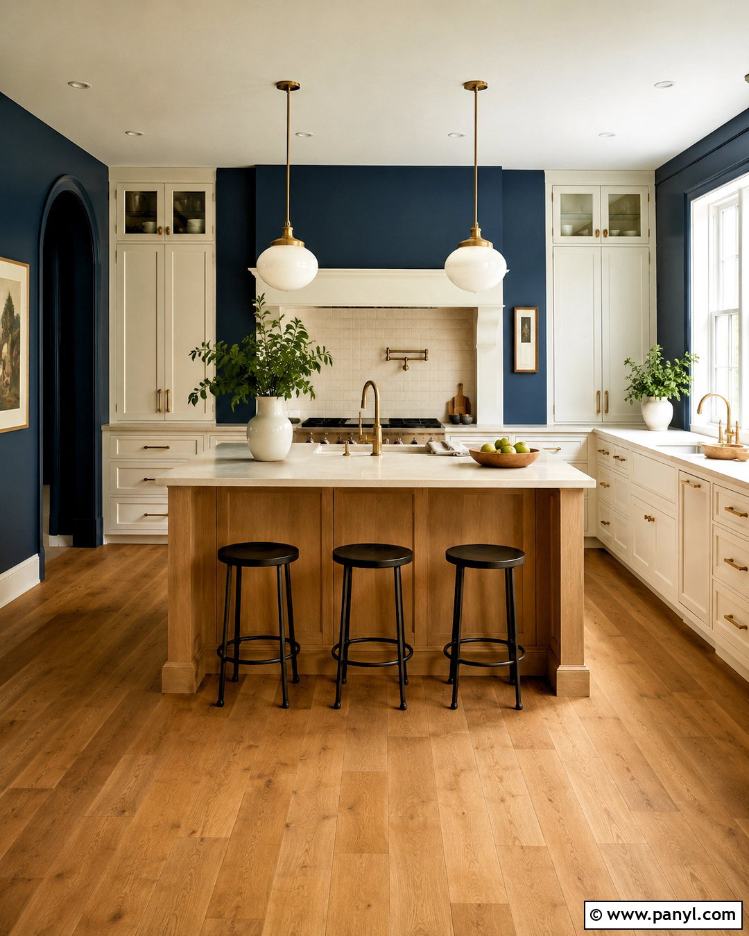 Navy Blue Kitchen Walls - 20 What Is The Best Color For Kitchen Walls