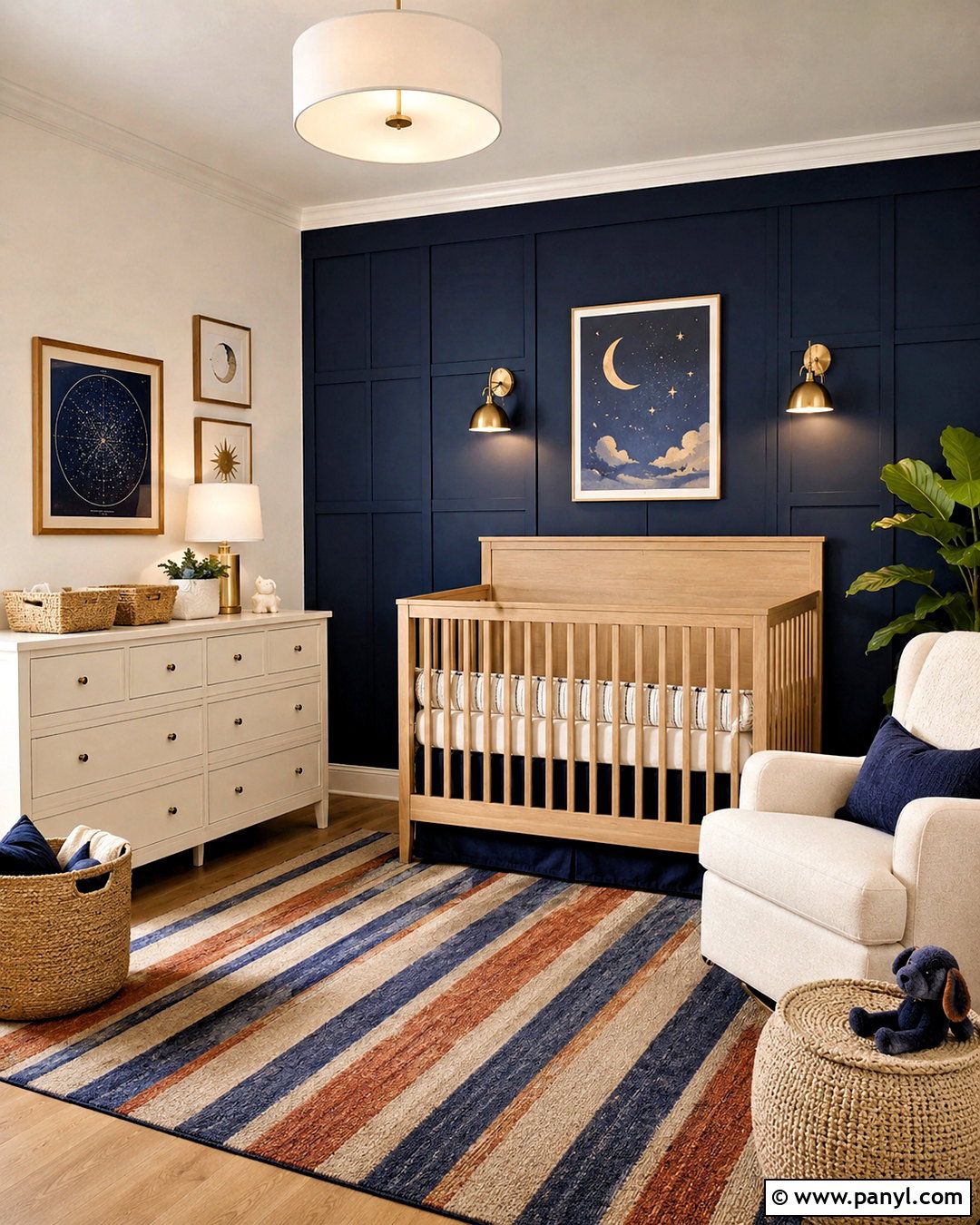 Navy Blue Nursery - 20 nursery room colors
