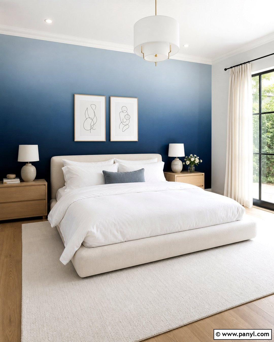 25 Accent Wall Navy Blue Ideas: Bold Looks for Modern Rooms