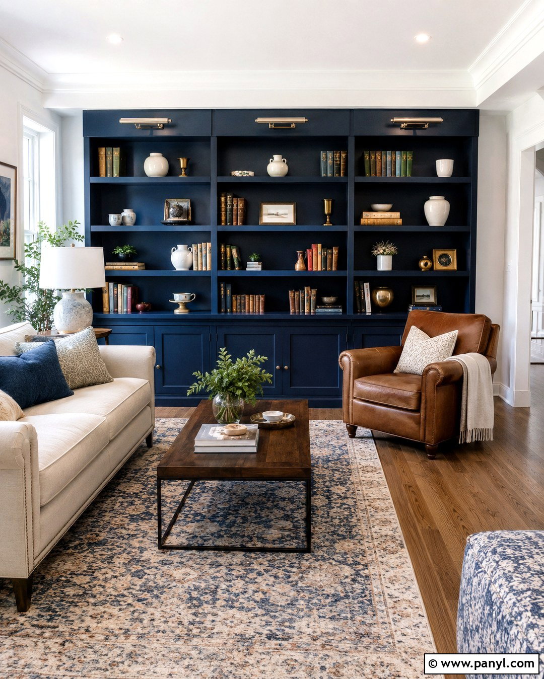 20 White Walls Painted Built Ins for Seamless Custom Style