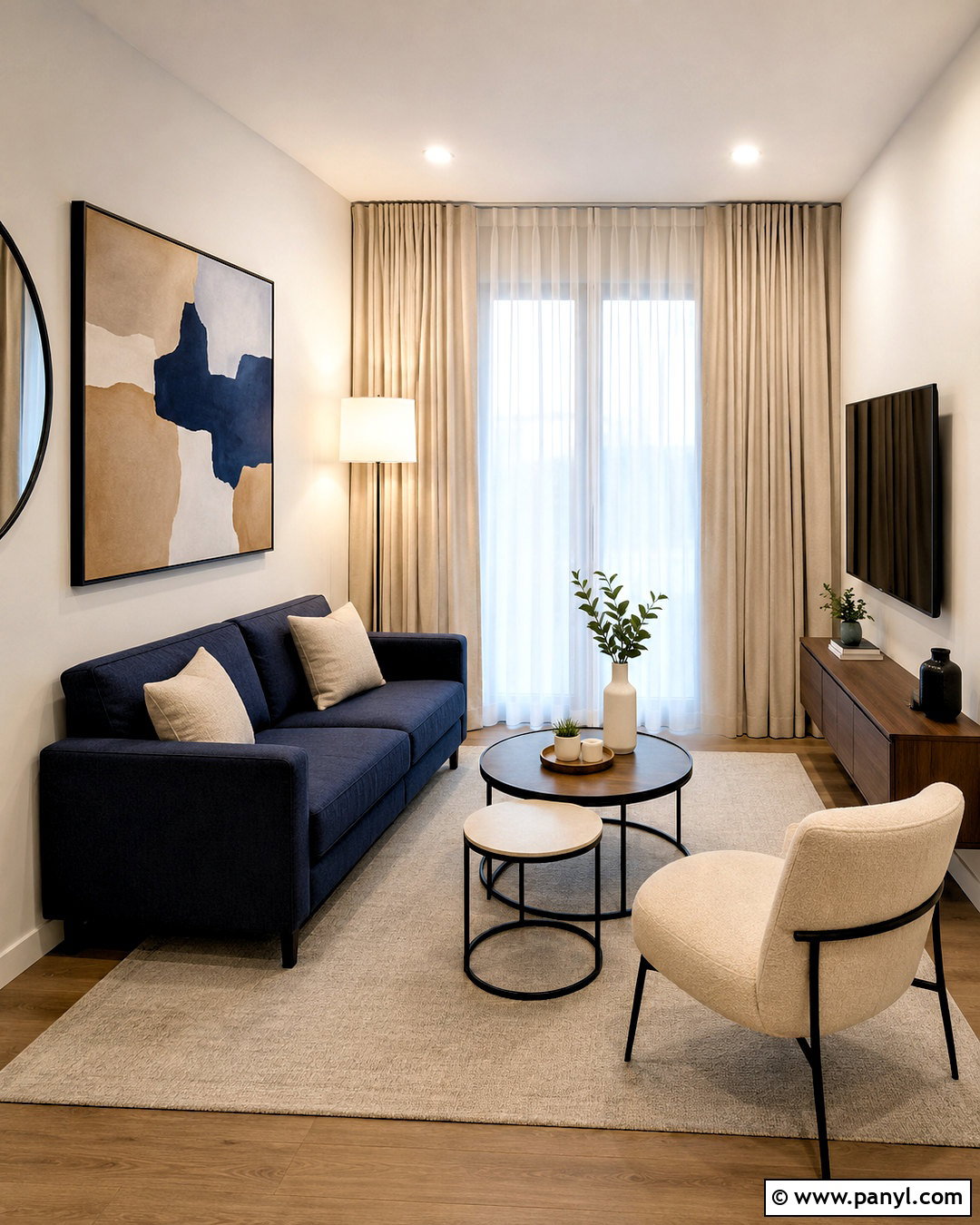 Navy Blue Sofa Small Living Room - 20 navy blue sofa living room ideas