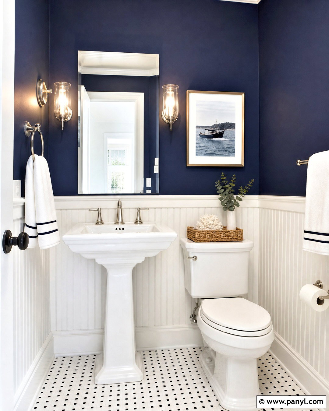 Navy Blue Toilet Paint - 20 toilet paint ideas