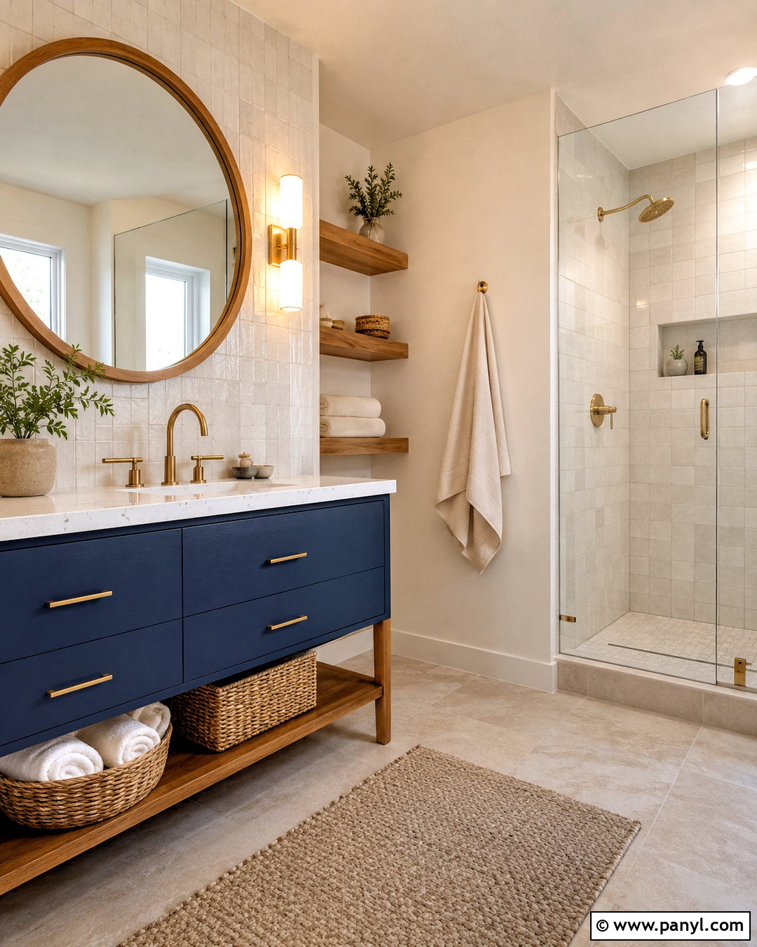 20 Blue Vanity Bathroom Ideas for a Serene, Stylish Update