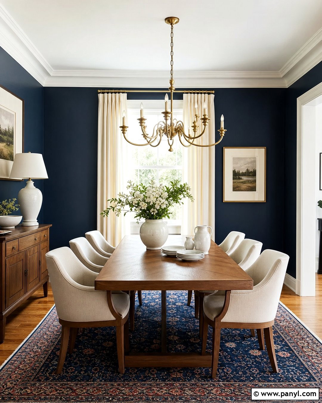 Navy Blue Wall Color - 50 wall color ideas