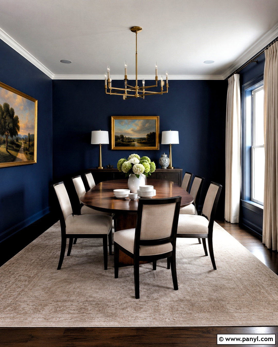 20 Wall Colors That Go Well With Dark Wood Ideas: Balanced Picks
