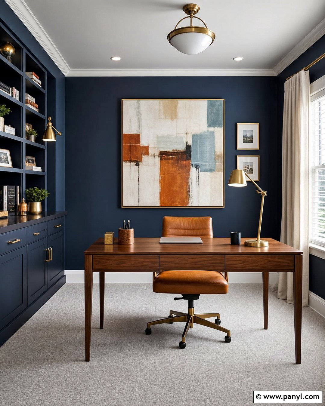 Navy Blue Walls With Grey Carpet - 20 Best Wall Color For Grey Carpet Ideas