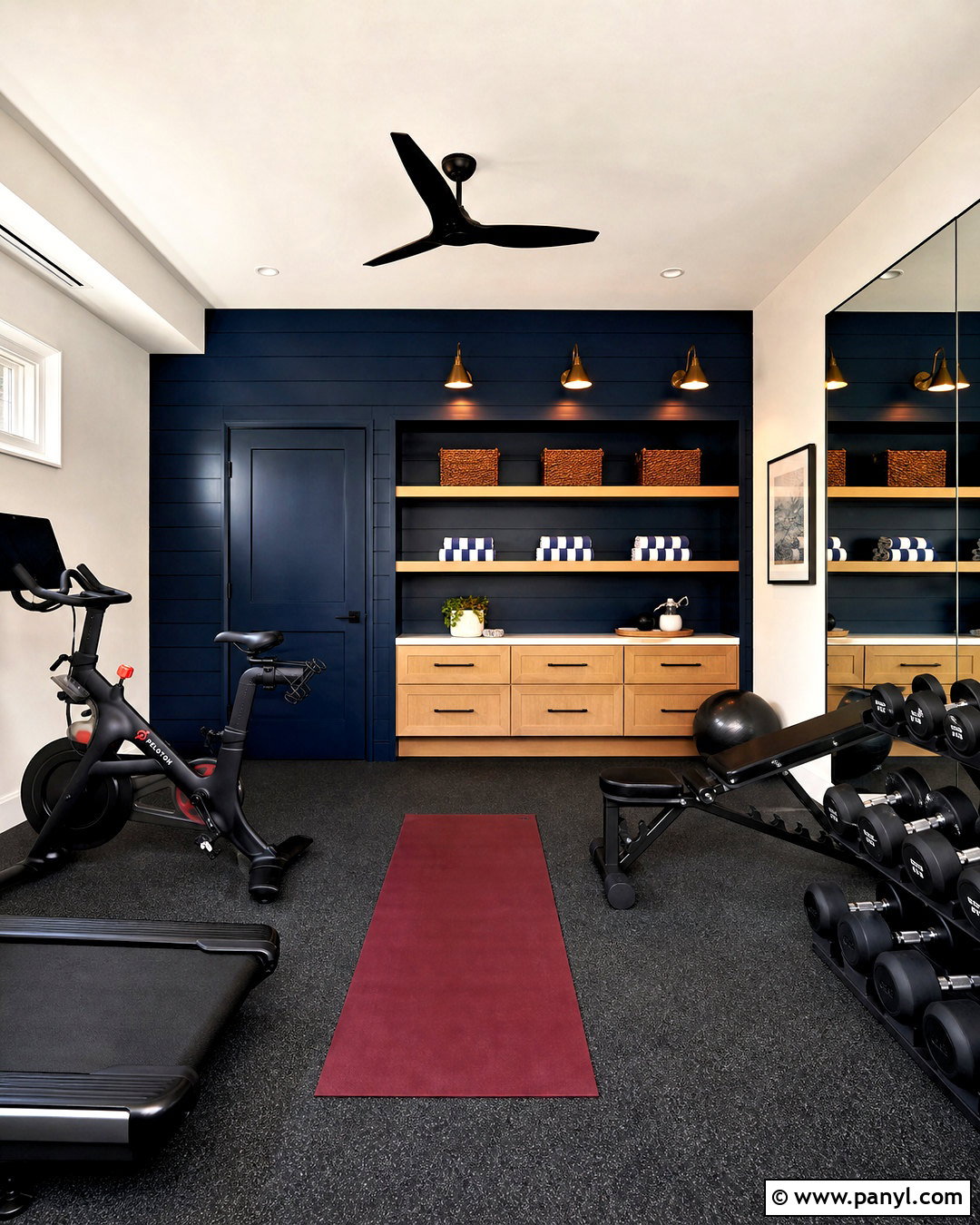 Navy Blue Workout Room Paint - 20 workout room paint colors
