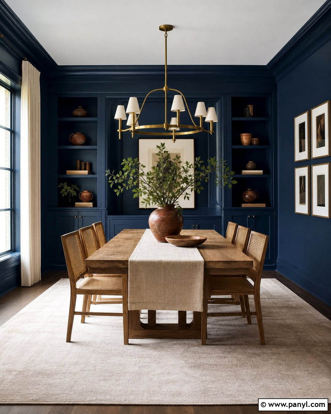 Navy Dining Room Wall Color - 25 Home Interior Wall Colors