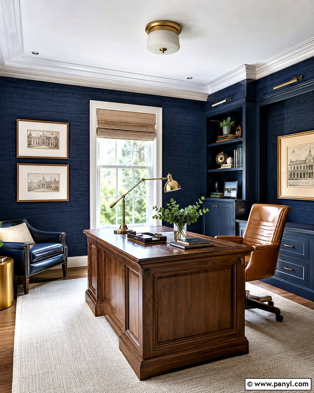 Navy Grasscloth Wall Texture - 35 wall color texture ideas
