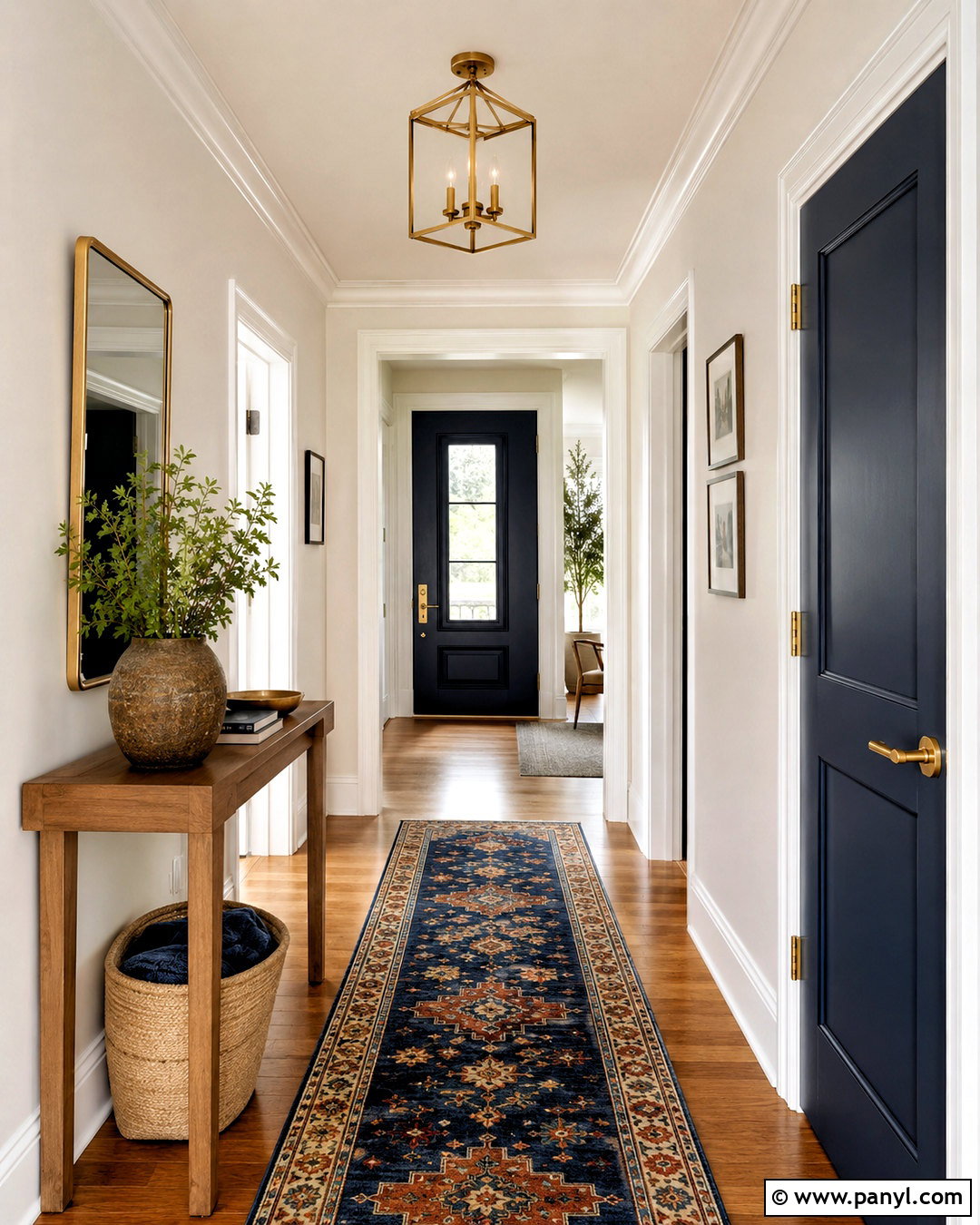 Navy Interior Doors With Brass Hardware - 20 dark interior doors