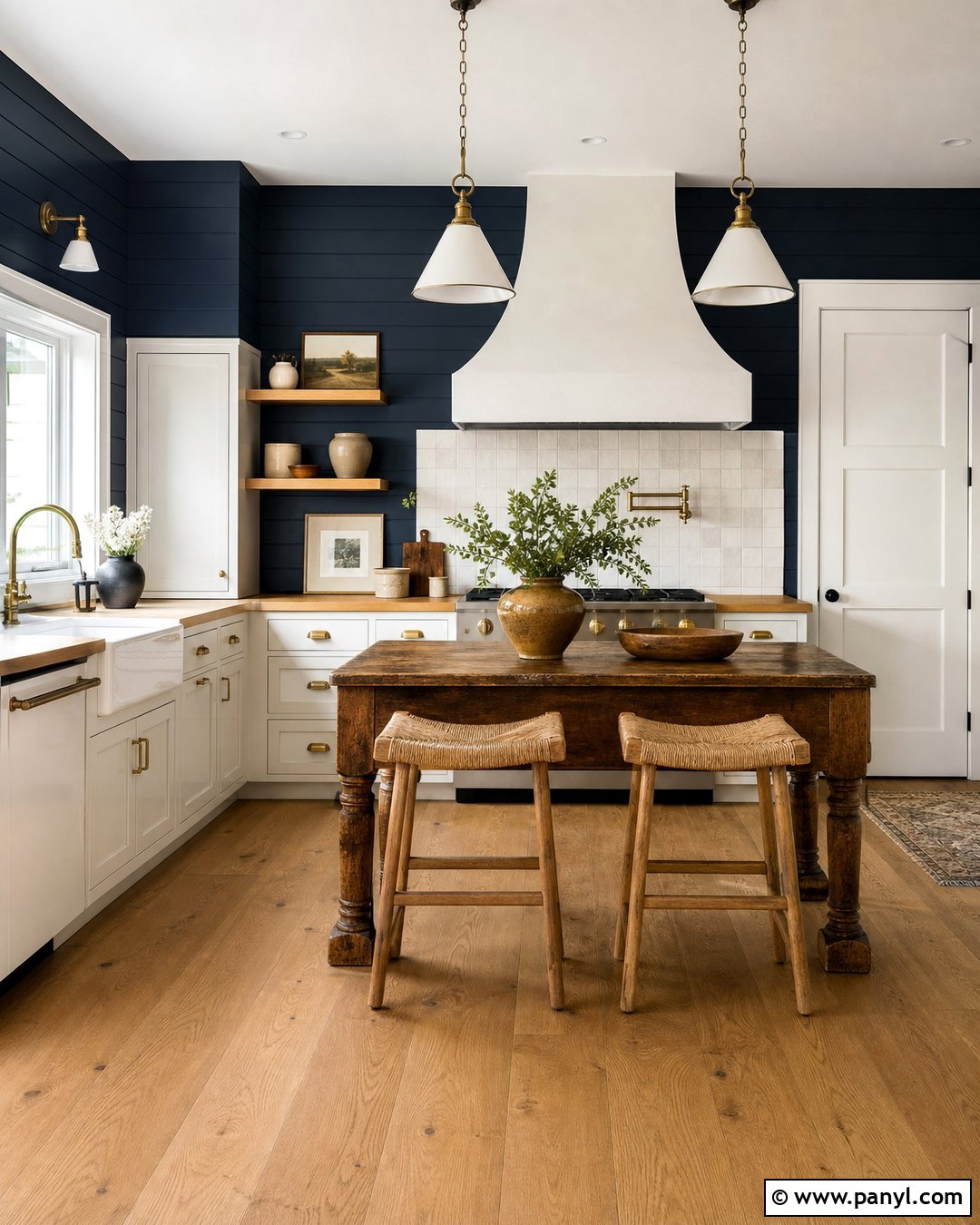 Navy Kitchen Walls With Shiplap - 30 navy kitchen walls
