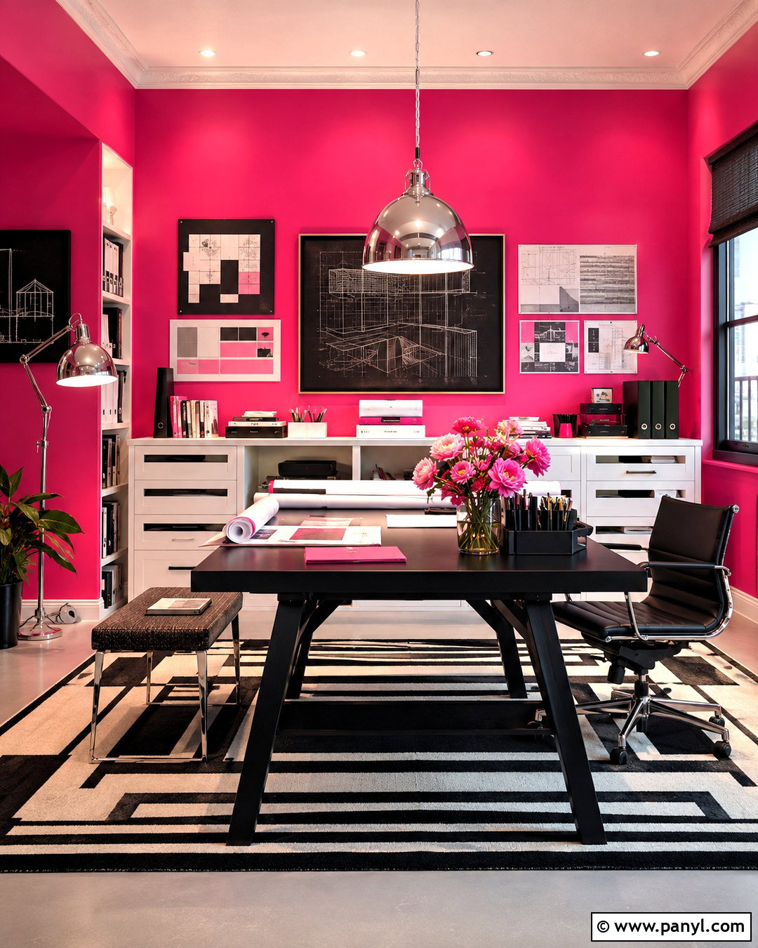 Neon Pink Ambition Quote - 20 pink inspo quotes