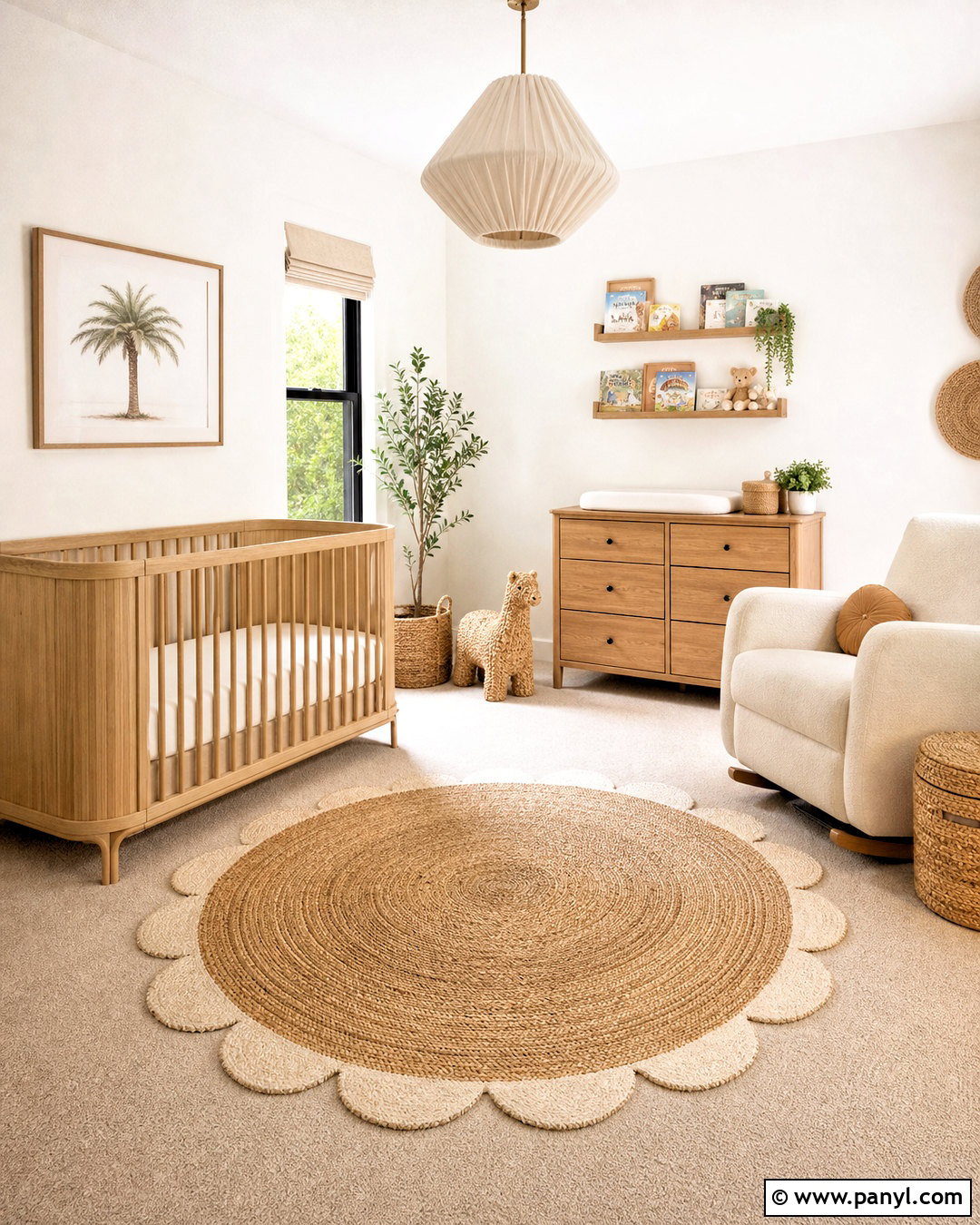 Neutral Boho Nursery - 20 unisex nursery ideas