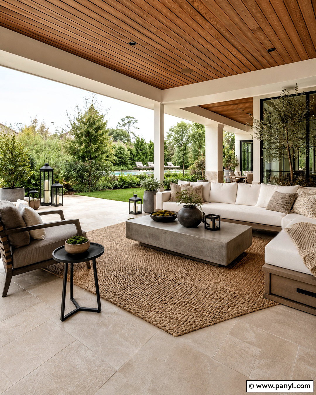 Neutral Covered Patio - 20 neutral home ideas