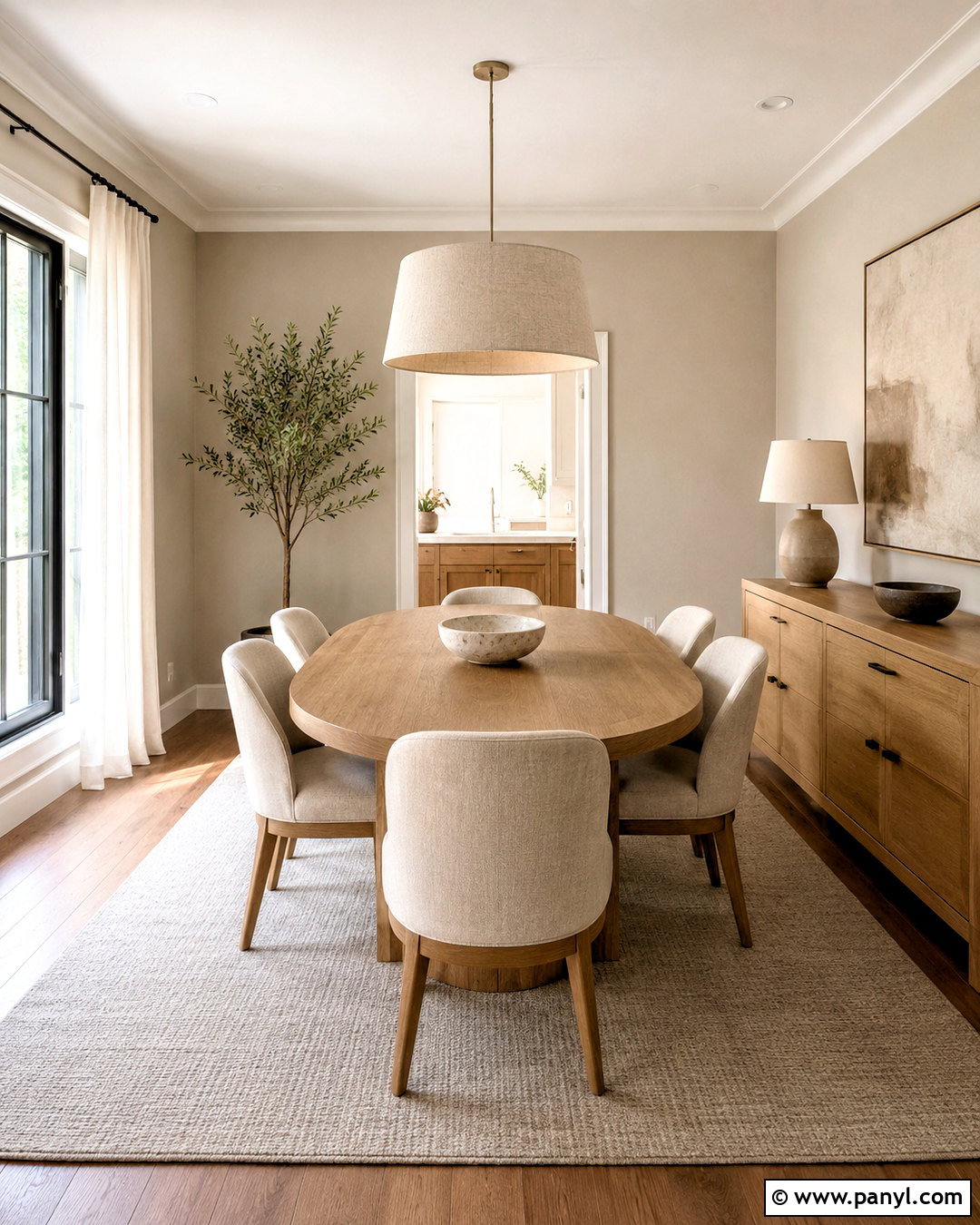 Neutral Dining Room - 20 neutral home ideas