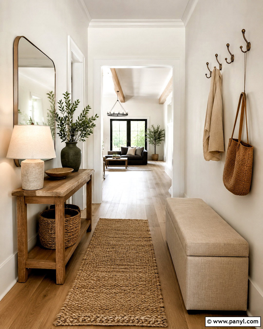 Neutral Entryway - 20 neutral home ideas