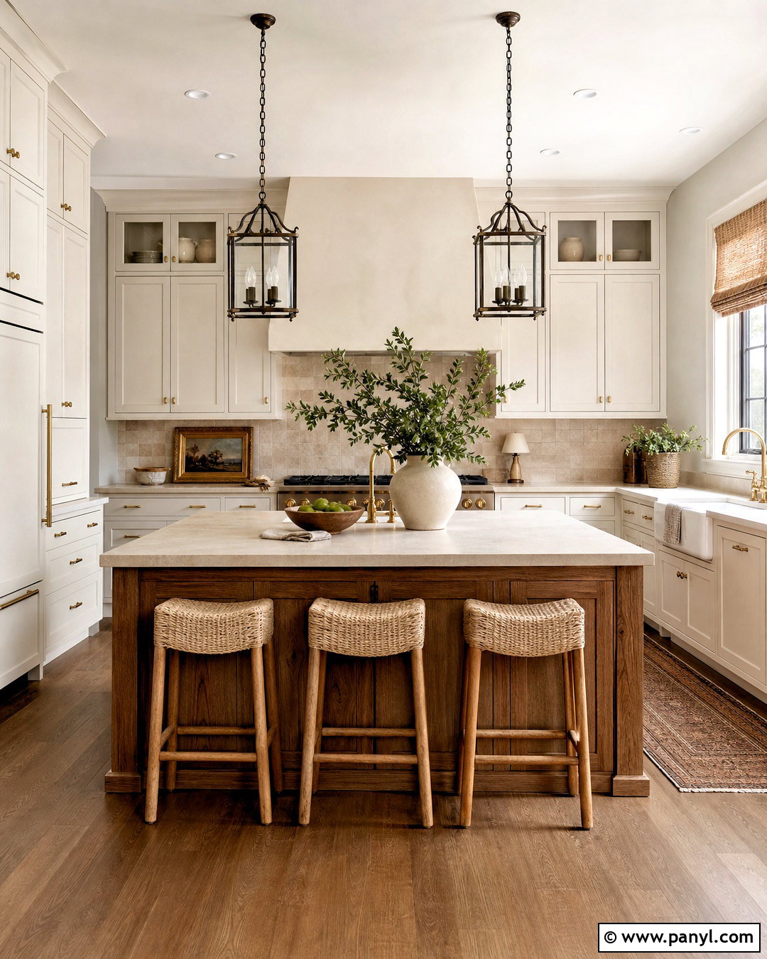 Neutral Farmhouse Kitchen - 20 neutral interior design ideas