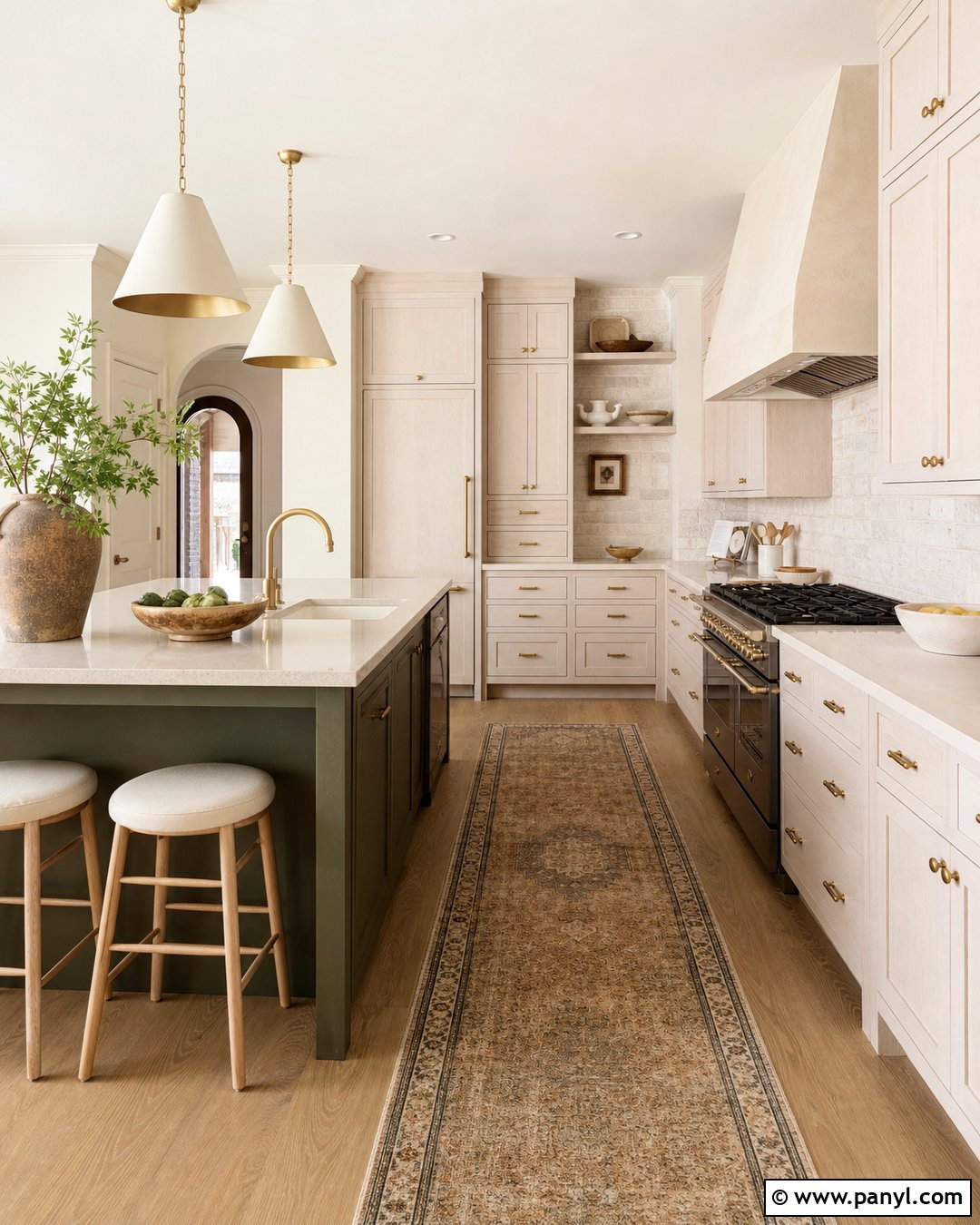 Neutral Ground Kitchen With Wood Cabinets - 30 Neutral Ground Sherwin Williams Walls
