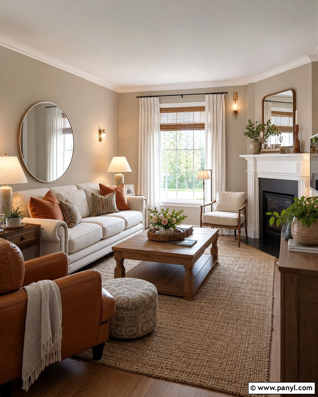 Neutral Ground North Facing Room - 30 Neutral Ground Sherwin Williams Walls