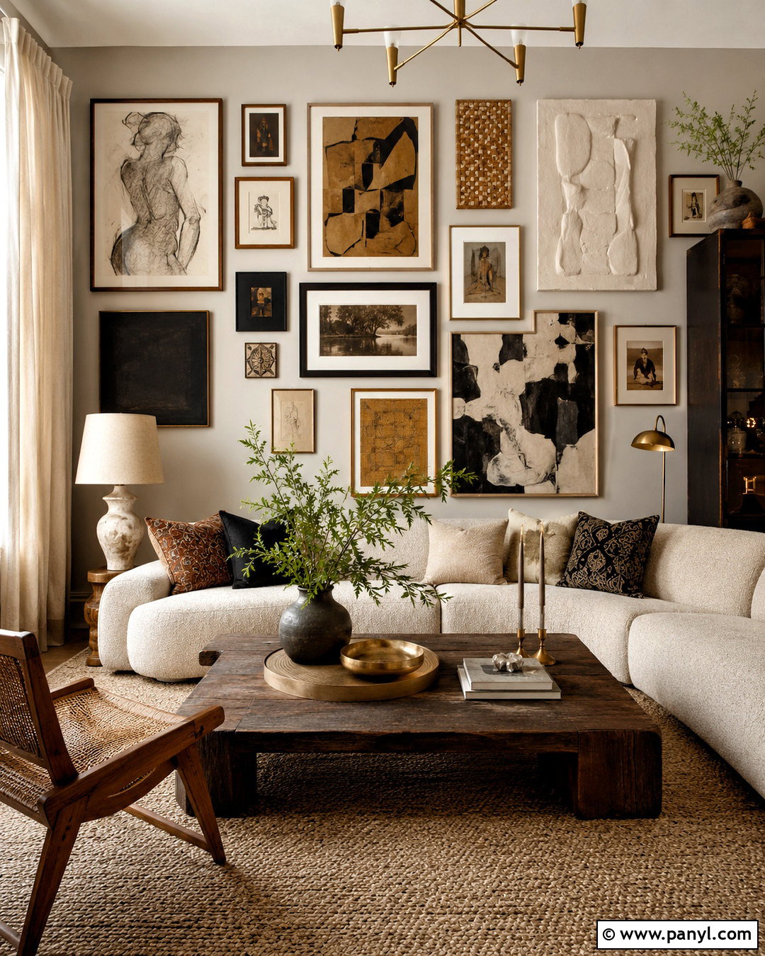Neutral Maximalist Wall Art - 20 maximalist wall art ideas