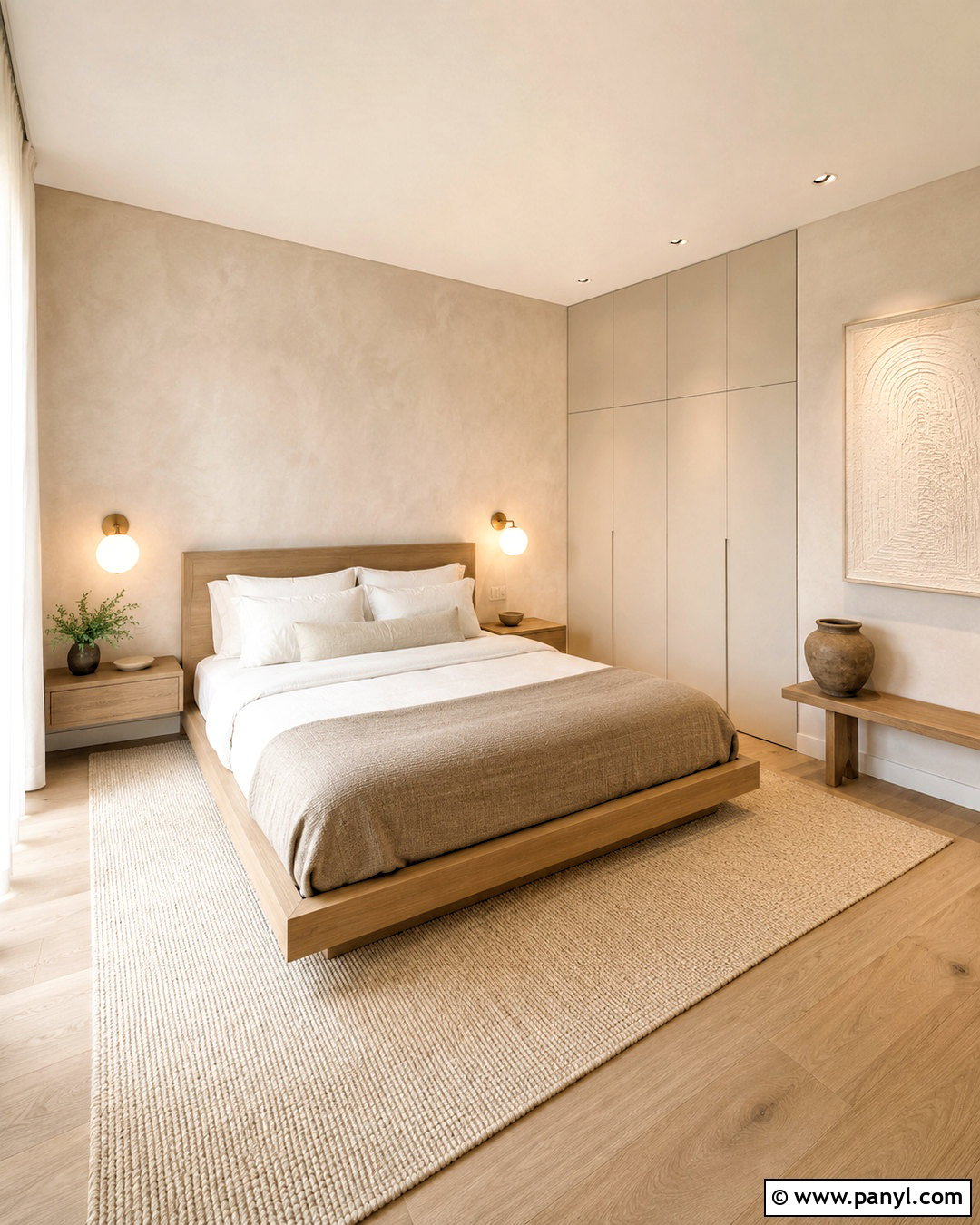 Neutral Minimalist Bedroom - 20 neutral home ideas