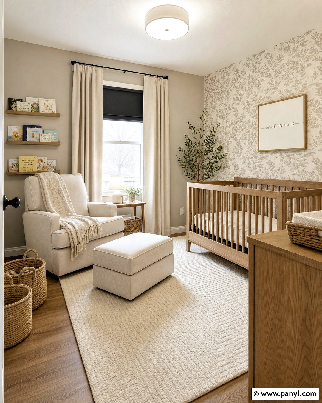 Neutral Nursery - 20 neutral interior design ideas