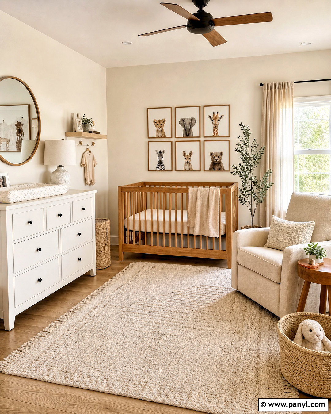 Neutral Nursery - 20 simple nursery ideas