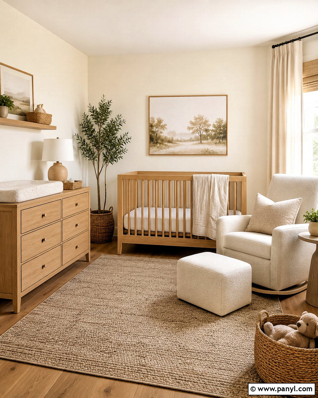 Neutral Nursery Room - 20 nursery room design ideas
