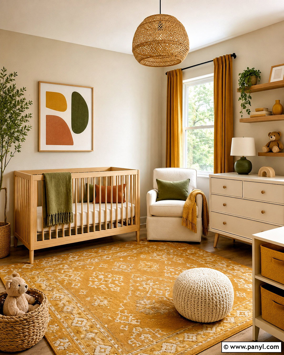 Neutral Nursery With Yellow Accents - 20 nursery ideas yellow ideas