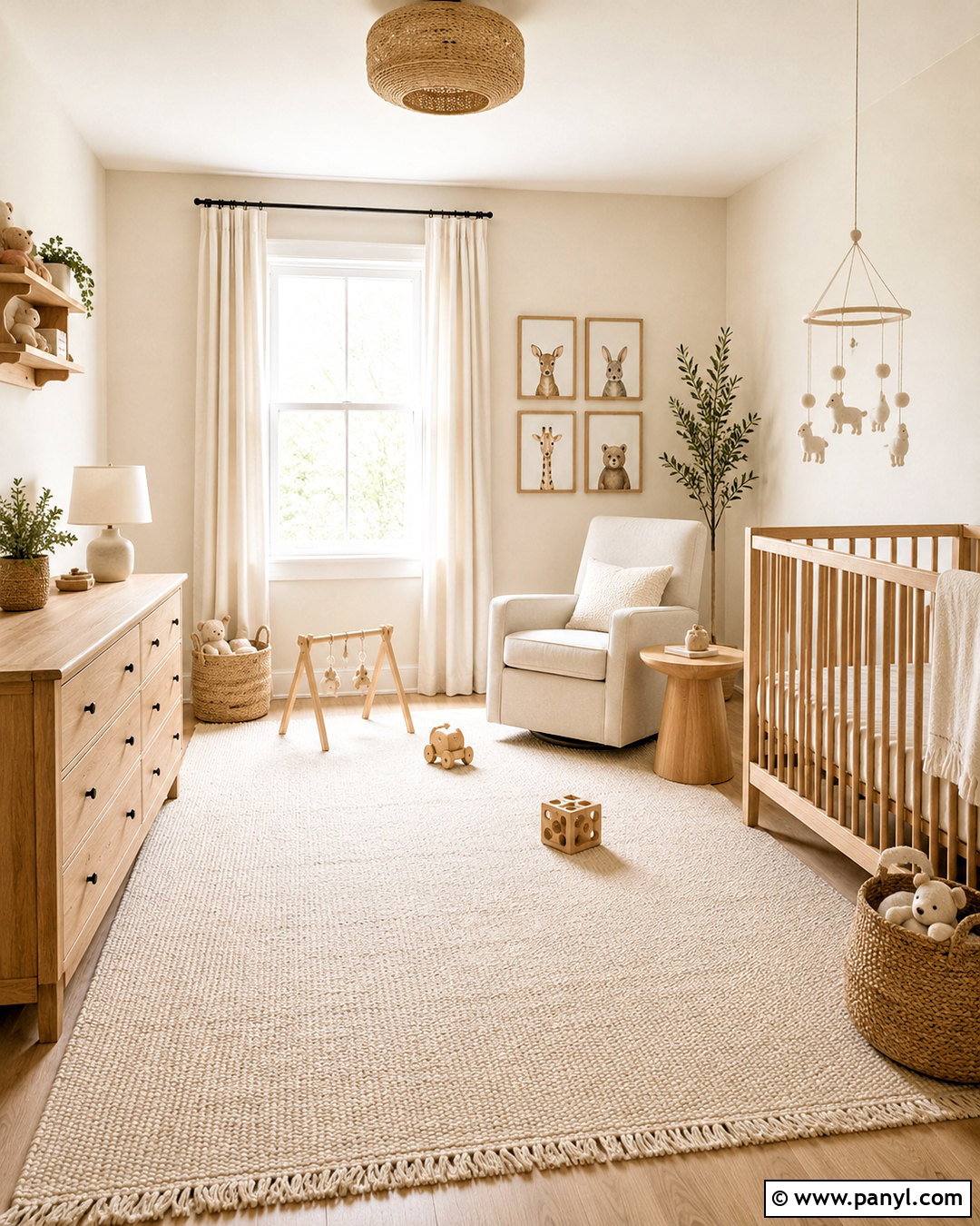 Neutral Nursery - 20 neutral home ideas