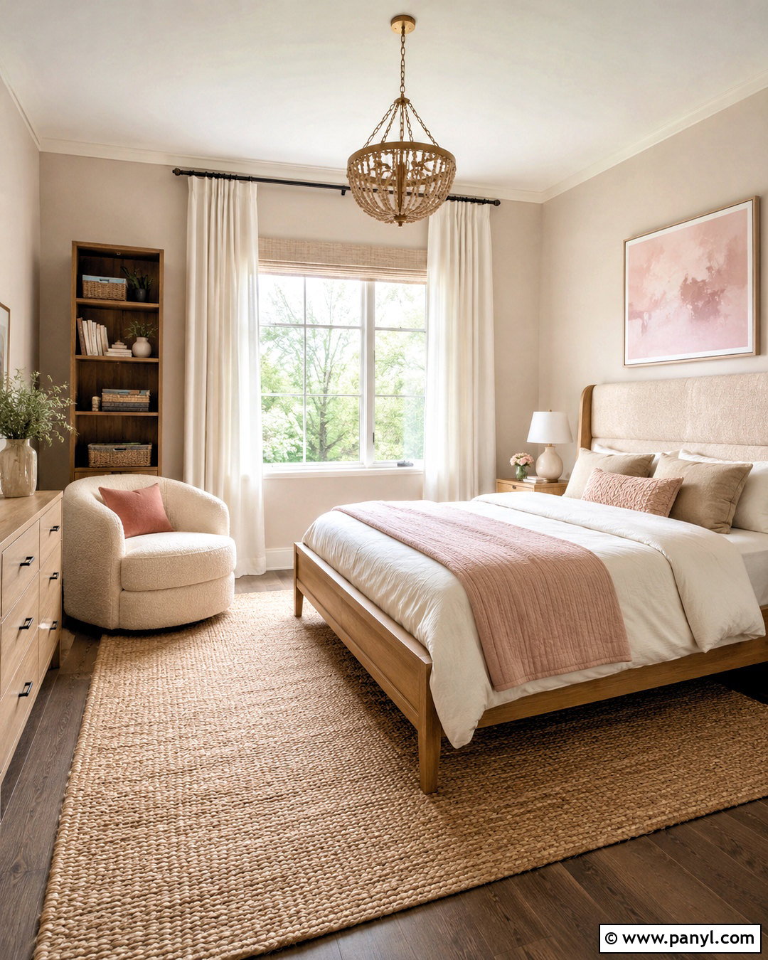 Neutral Pink Girls Bedroom - 20 pink bedrooms for girls kids