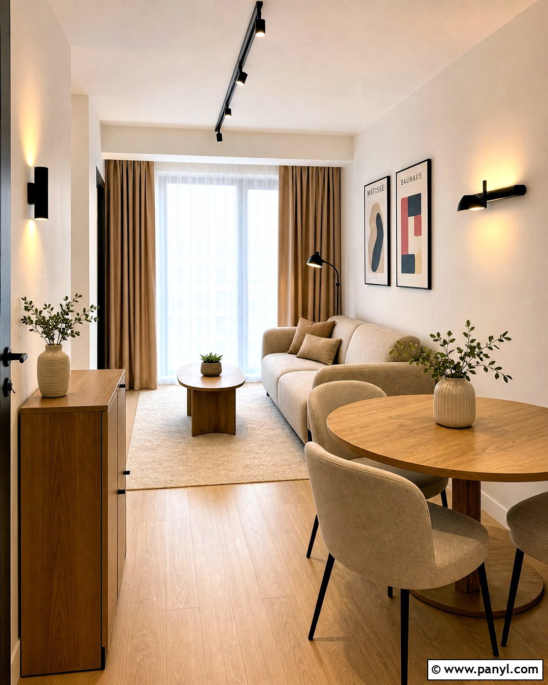 Neutral Small Apartment Interior - 20 neutral interior design ideas