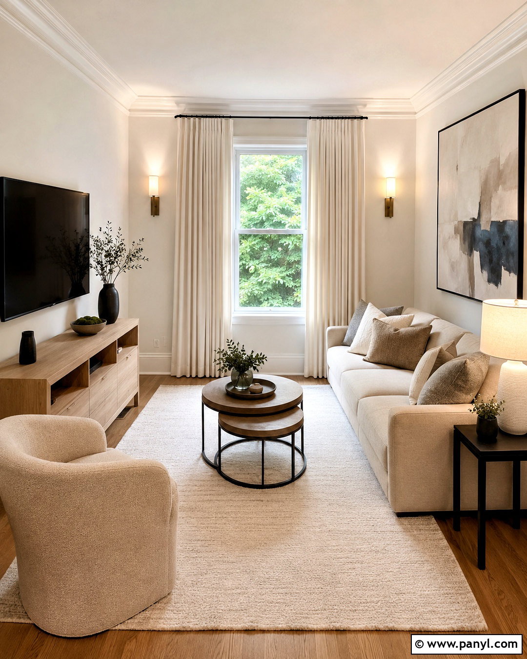 Neutral Small Living Room - 20 neutral home ideas