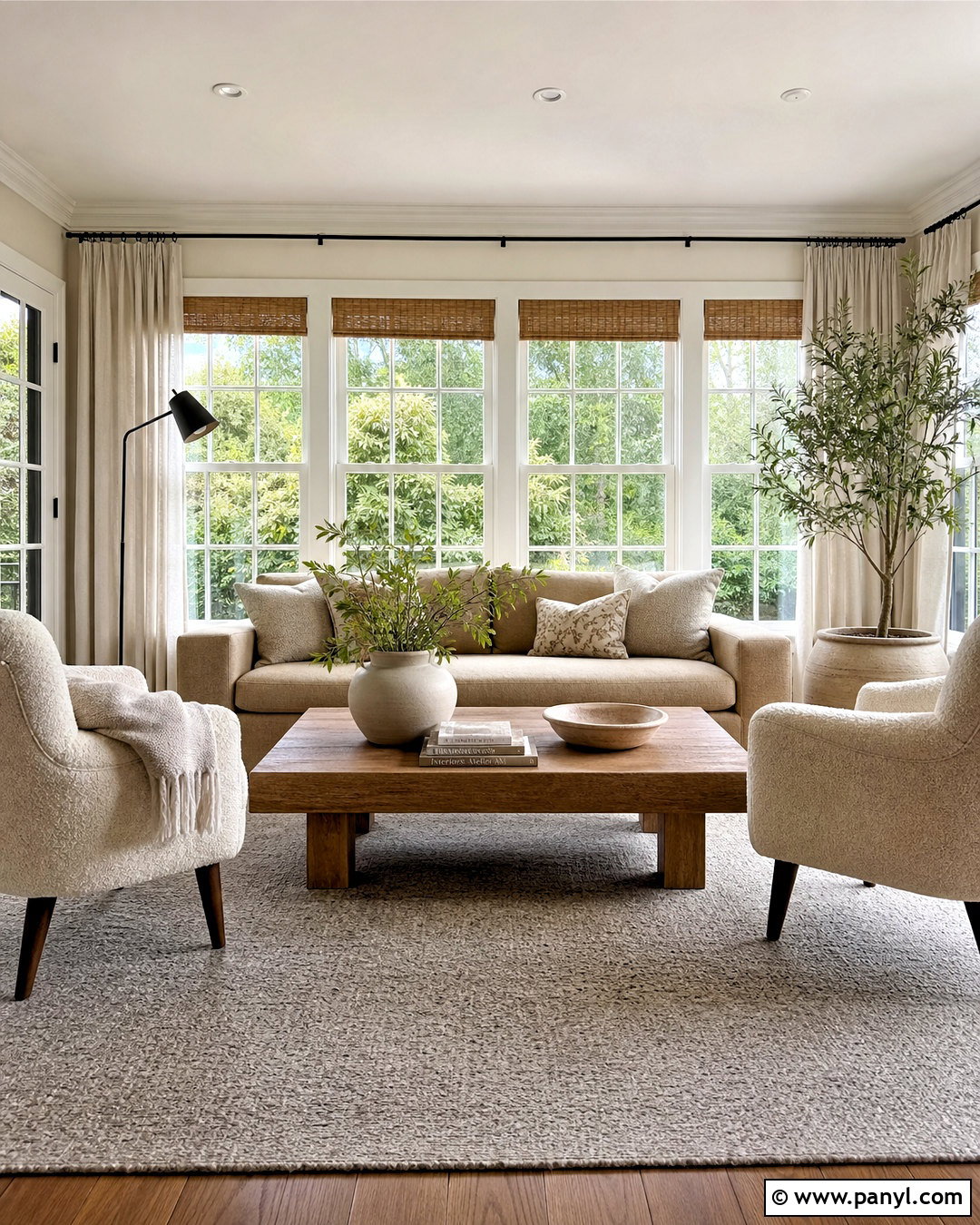 Neutral Sunroom Interior - 20 sunroom interior design ideas