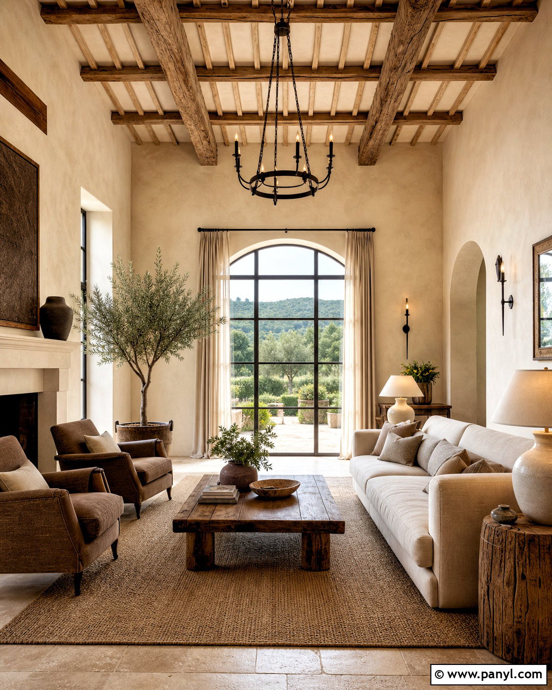 Neutral Tuscan Color Palette - 20 tuscan decor ideas