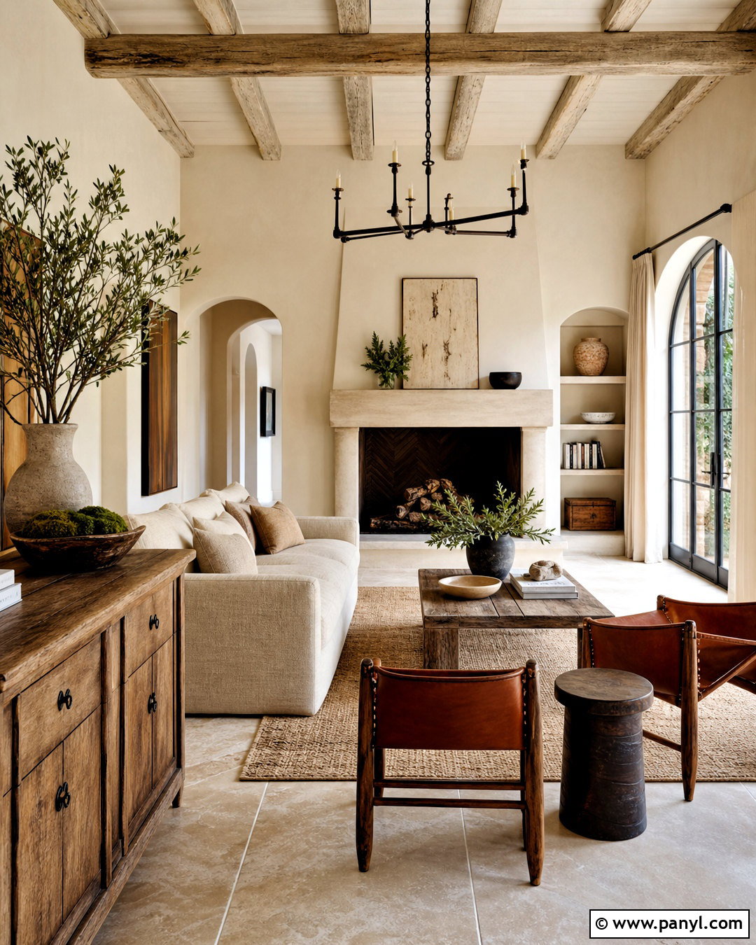 Neutral Tuscan Interior - 20 tuscan style homes interior ideas