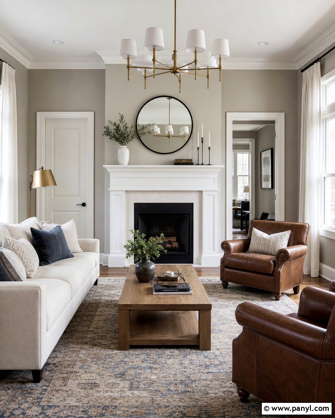 Neutral Wall Color With White Trim - 45 Neutral Wall Color Ideas