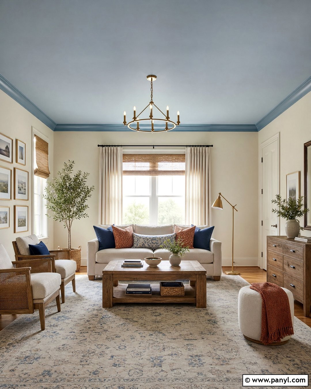 Neutral Walls With Painted Ceiling - 50 home wall colour ideas