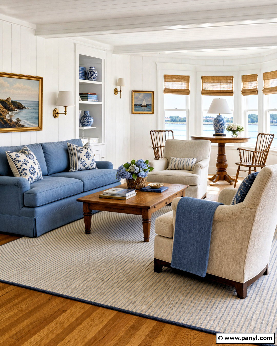 New England Coastal Interior - 20 beach interior design coastal style ideas