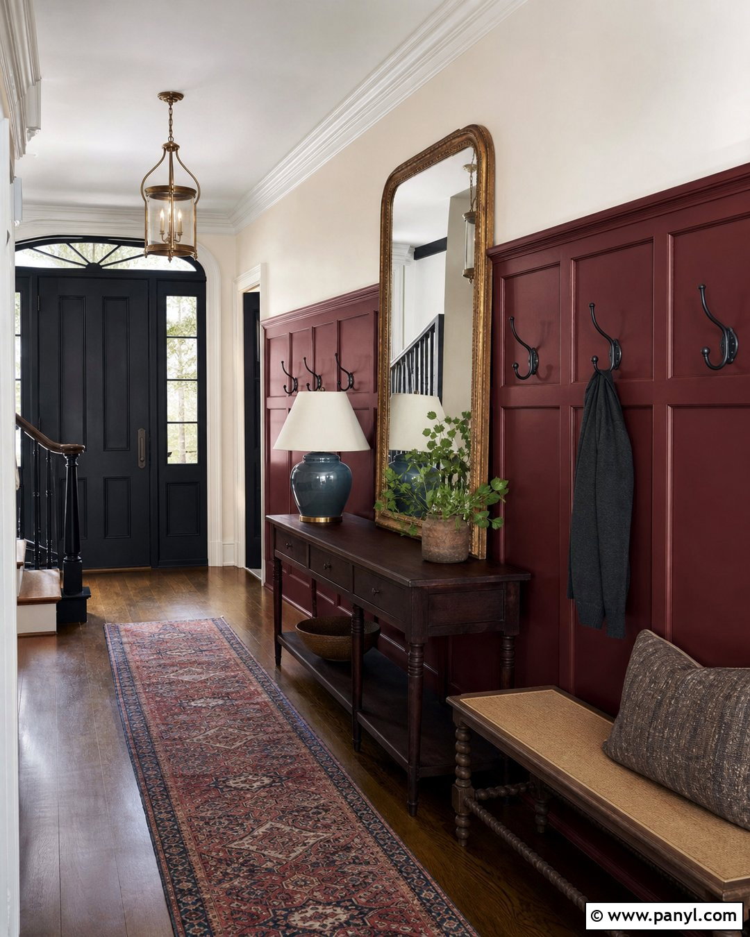 New London Burgundy Accent Wall - 20 Burgundy Paint Colors Accent Walls