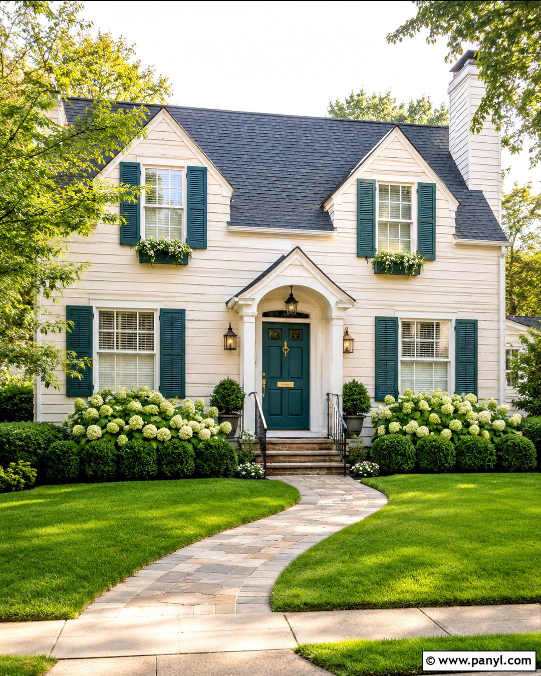 Newburg Green Exterior Shutters - 20 newburg green benjamin moore ideas