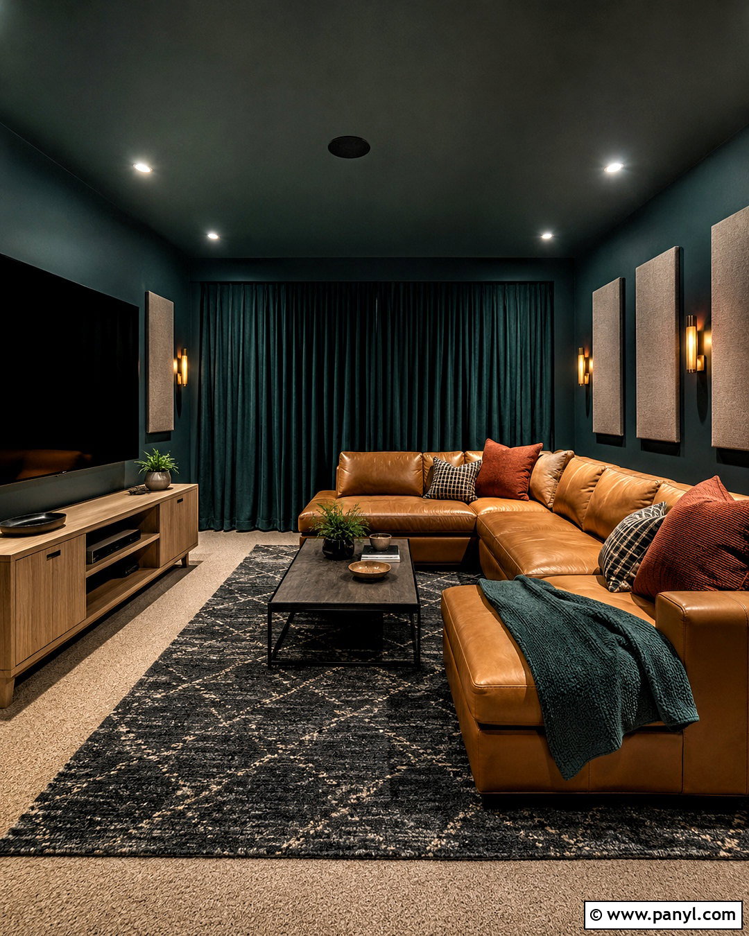 Newburg Green Media Room - 20 newburg green benjamin moore ideas