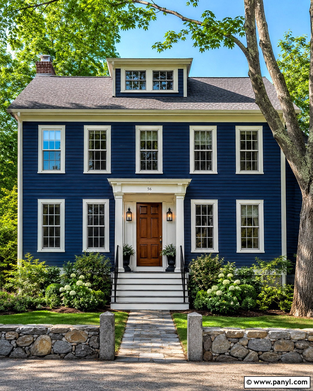 Newburyport Blue House Exterior - 20 newburyport blue benjamin moore ideas