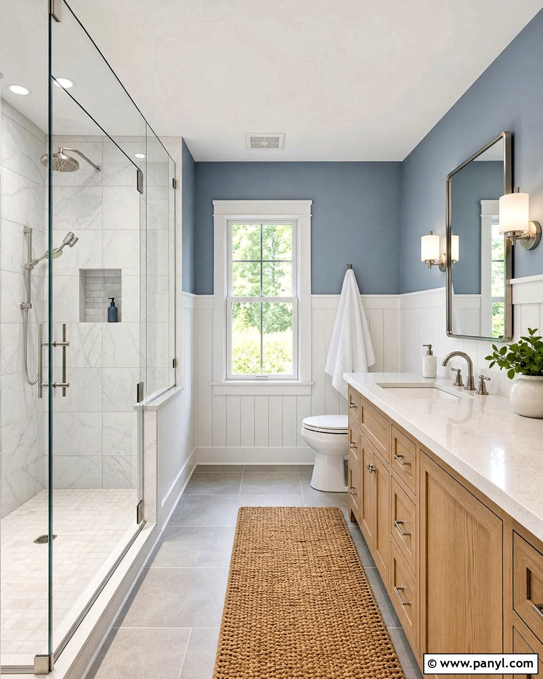 Niebla Azul SW 9137 Paint Color - 20 sw blue gray paint colors
