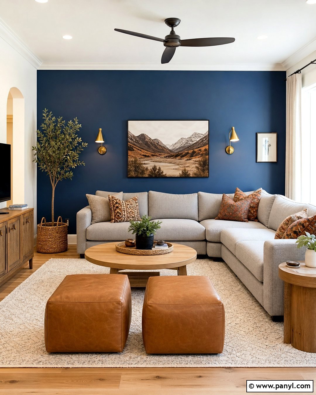 Nippon Paint High Trek Blue Living Room - 30 Nippon Paint Wall Colour Living Rooms