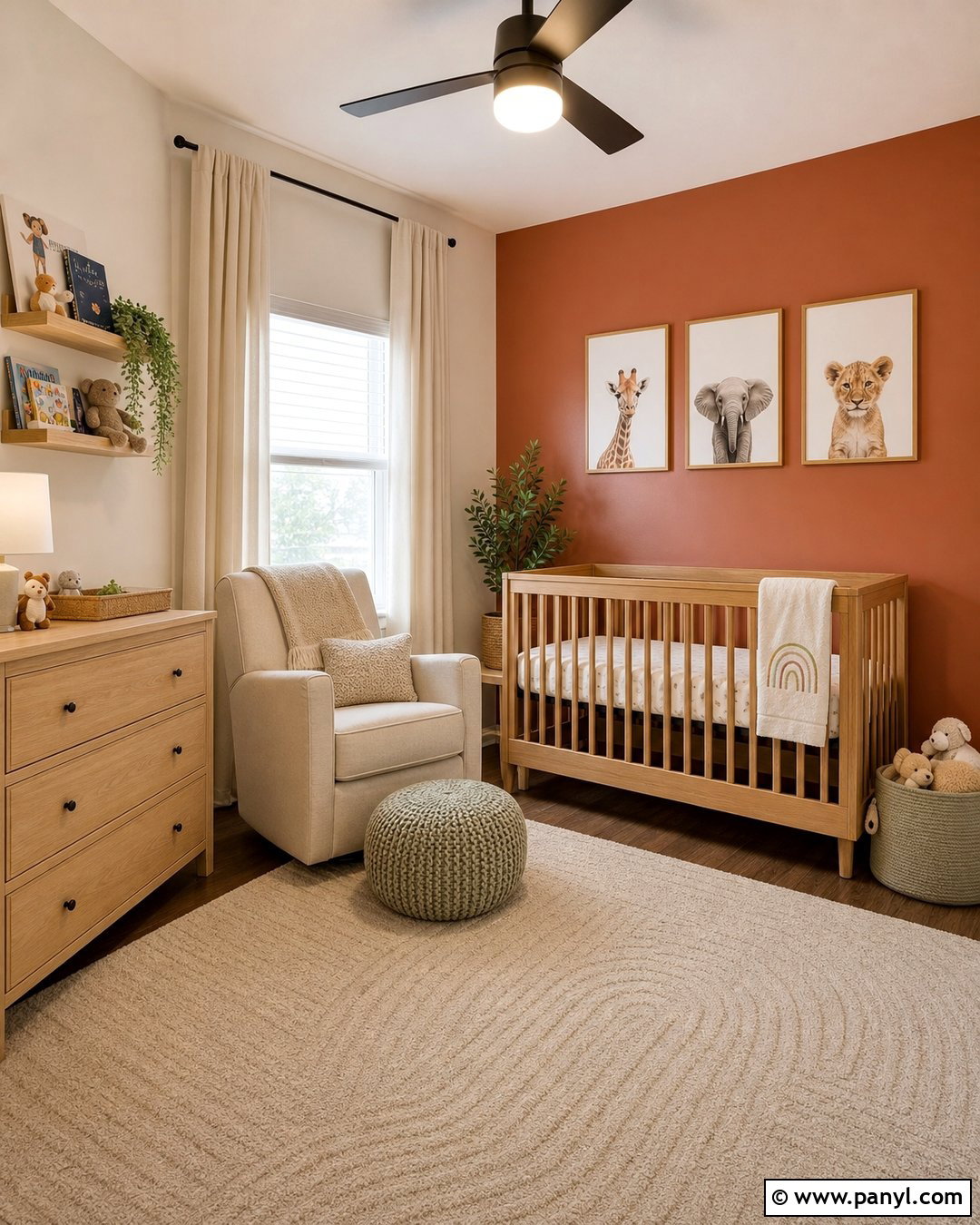 Nursery Burnt Orange Accent Wall - 35 Burnt Orange Accent Wall Ideas