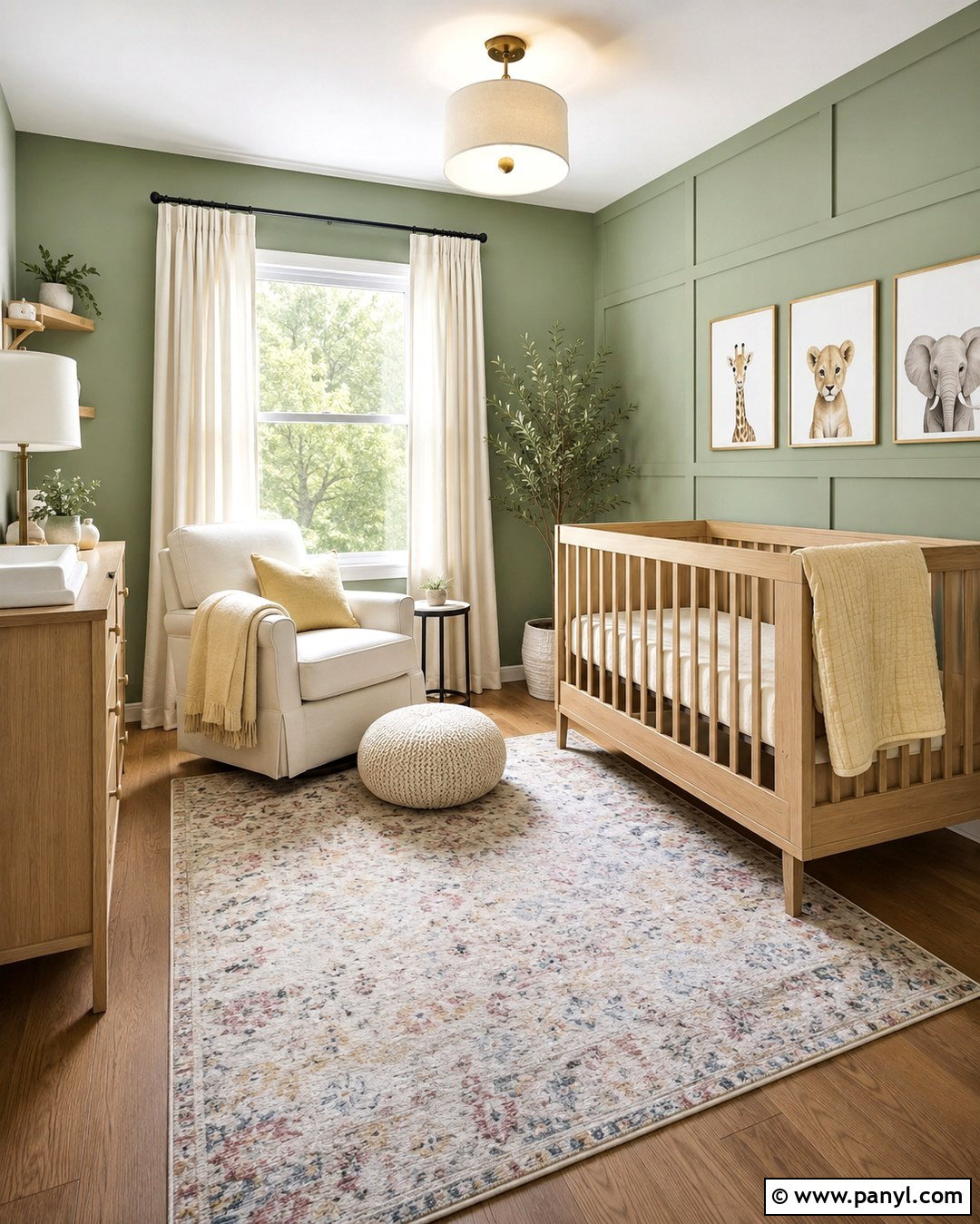 Nursery Crib Wall - 20 Which Walls To Paint Accent Ideas
